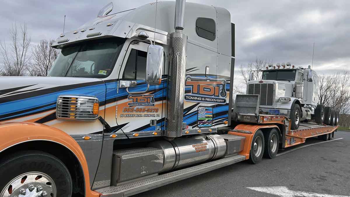 vermont heavy equipment hauling